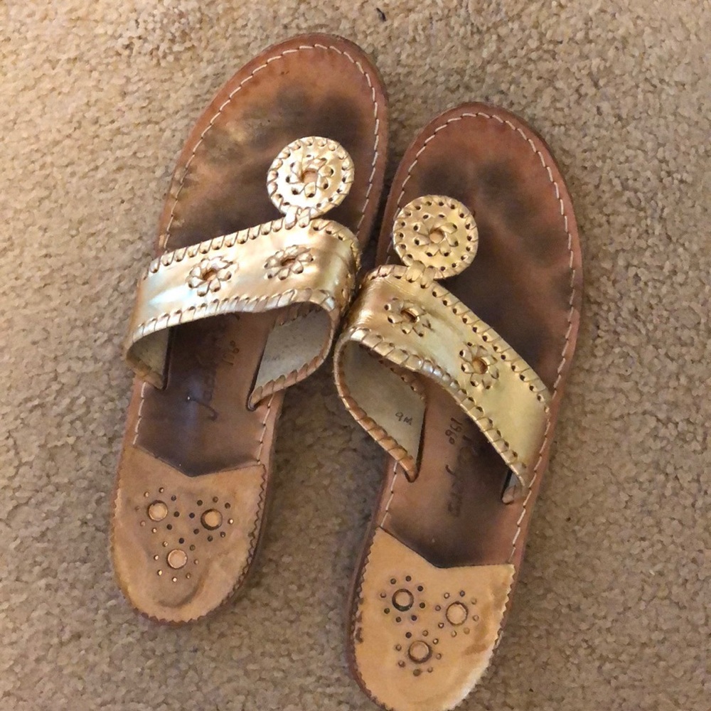 Gold jack Rogers